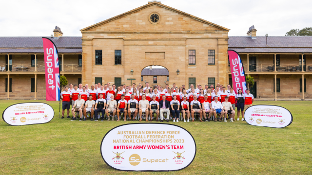 Australian Defence Force Football Federation National Championships 2023 British Army Women's Team